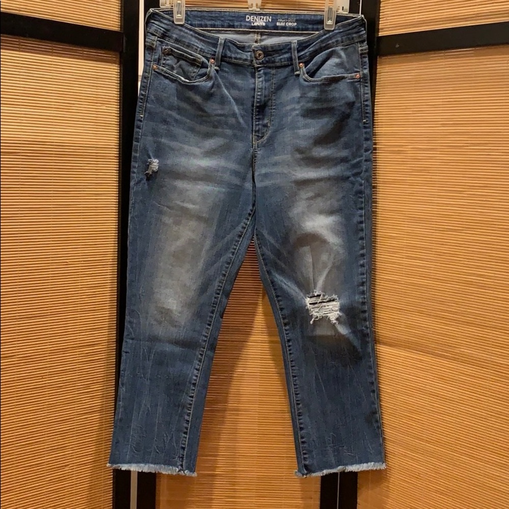 Denizen from Levi’s High Rise Slim Crop Jeans